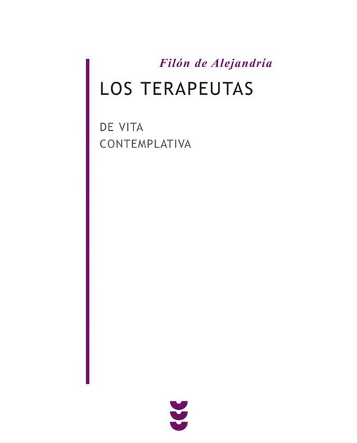 Imagem 0 de Los terapeutas. Di vita contemplativa(Tapa blanda)