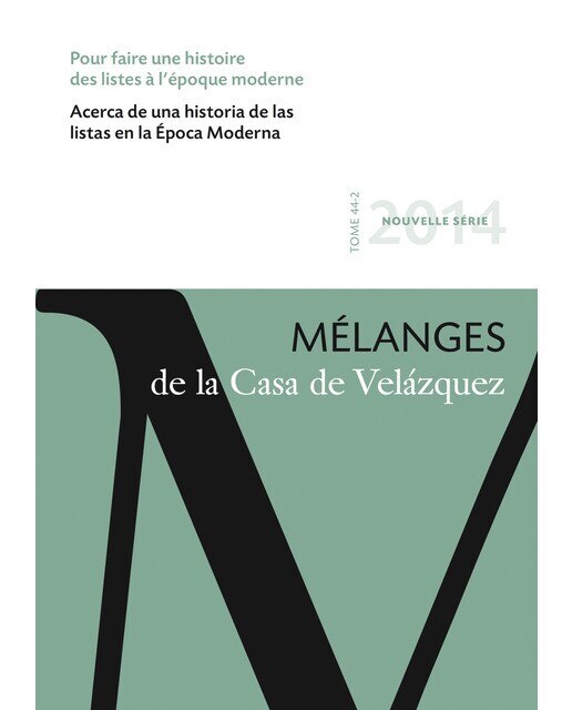 Imagen 0 de Pour faire une histoire des listes à l'époque moderne (Tapa blanda Tapa blanda con solapas)