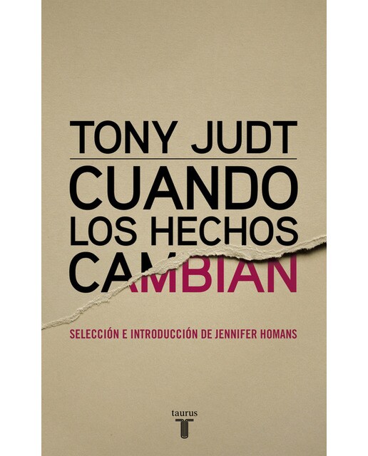 Imagen 0 de Cuando los hechos cambian (Tapa blanda)