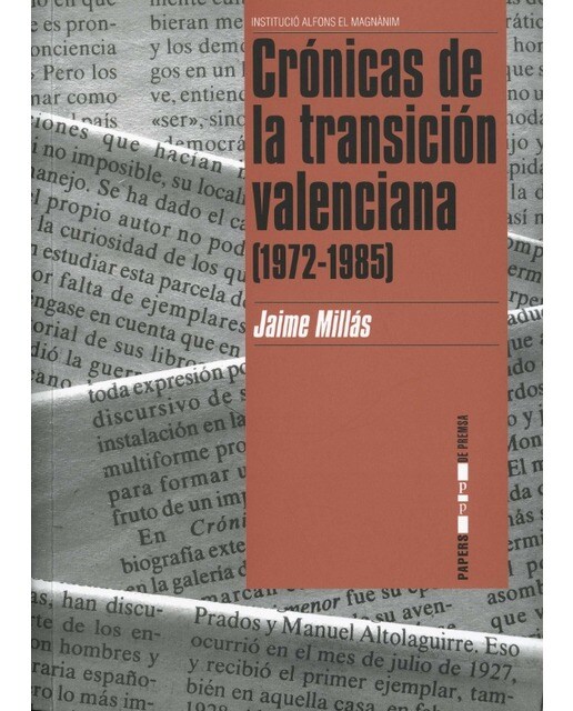 Imagem 0 de Crónicas de la transición valenciana (1972-1985)(Tapa blanda)