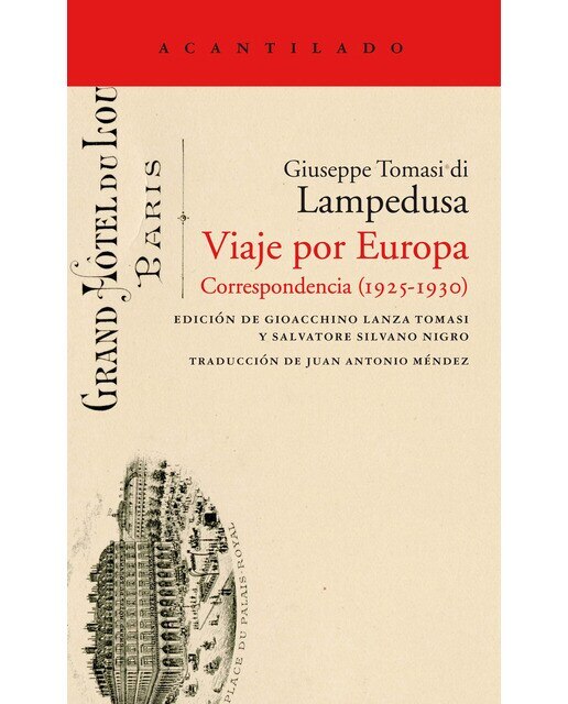 Imagen 0 de Viaje por europa: Correspondencia (1925-1930)