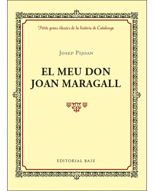 Imagen 0 de El meu don joan maragall (Tapa blanda)