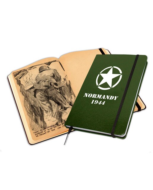 Libreta ilustrada normandy 1944 1
