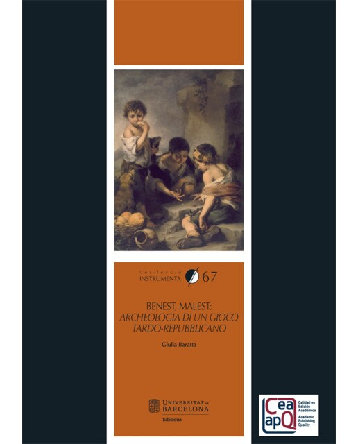 Benest, malest: archeologia di un gioco tardo-repubblicano(Tapa blanda) 1