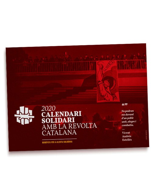 Calendari 2020 solidari amb la revolta catalana