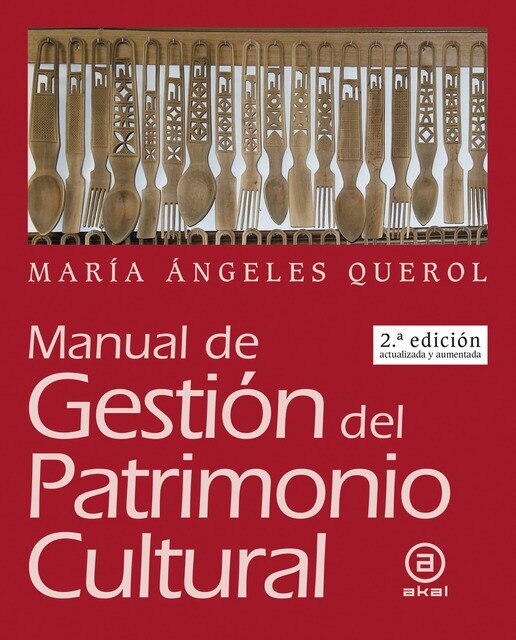 Imagen 0 de Manual de gestión del patrimonio cultural (Tapa blanda)