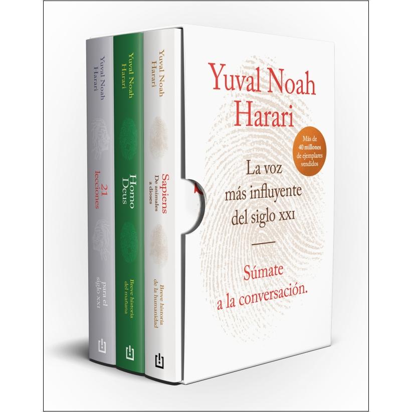 Estuche Harari (contiene: Sapiens | 21 lecciones para el siglo XXI | Homo Deus): La voz más influyente del siglo XXI  (Tapa blanda) 1