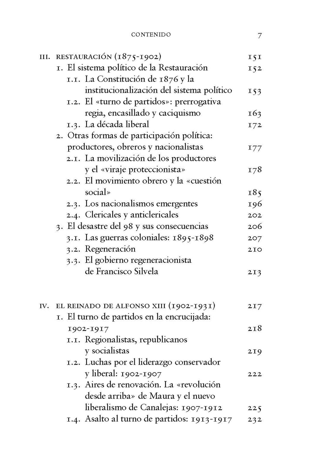 Manual de historia política y social de España (1808-2018)  (Tapa blanda) 7