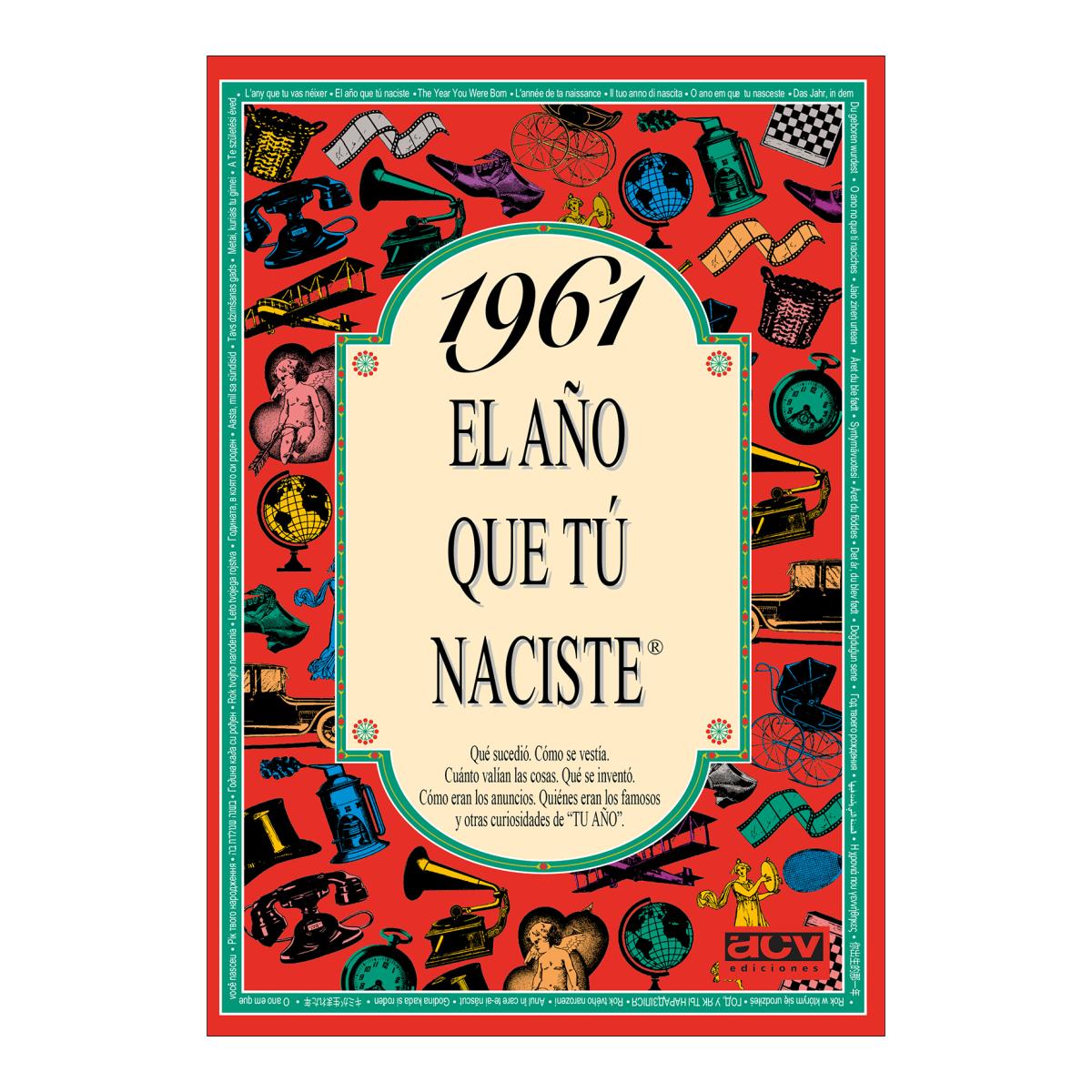 Imagem 0 de 1961 El año que tú naciste (Capa mole)