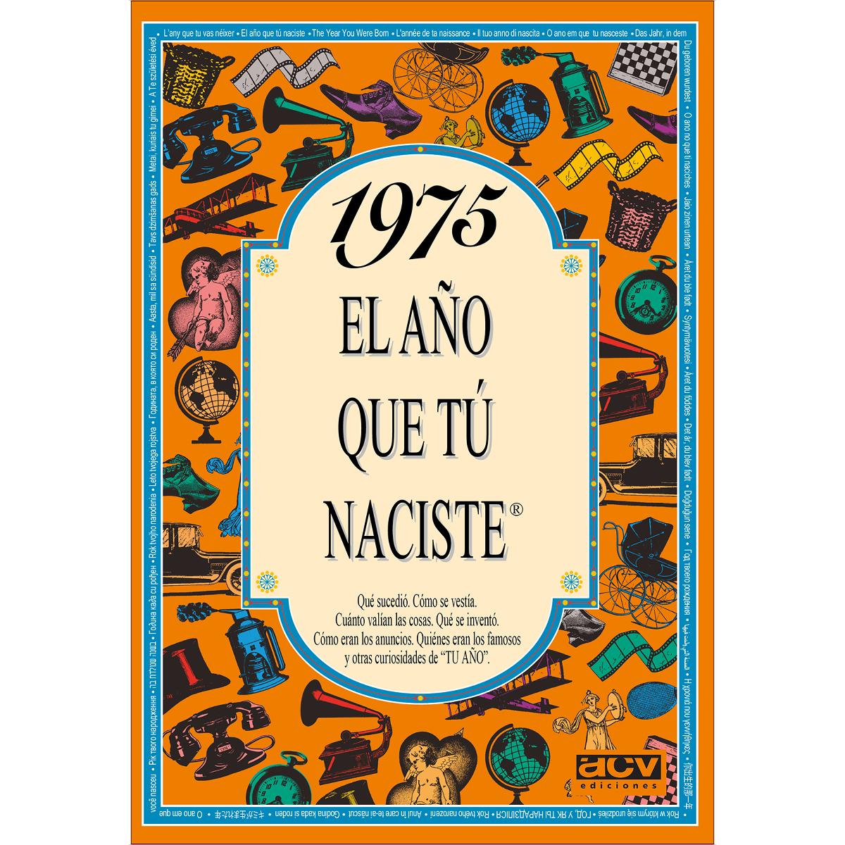 Imagem 0 de 1975 El año que tu naciste (Capa mole)