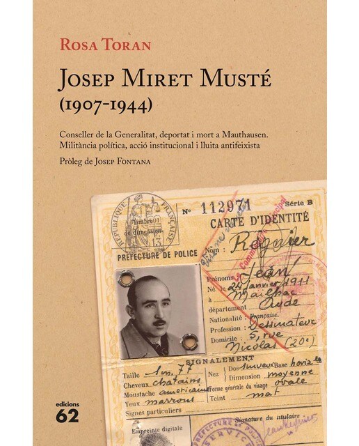 Josep Miret Musté (1907-1944) (Capa mole com abas) 1