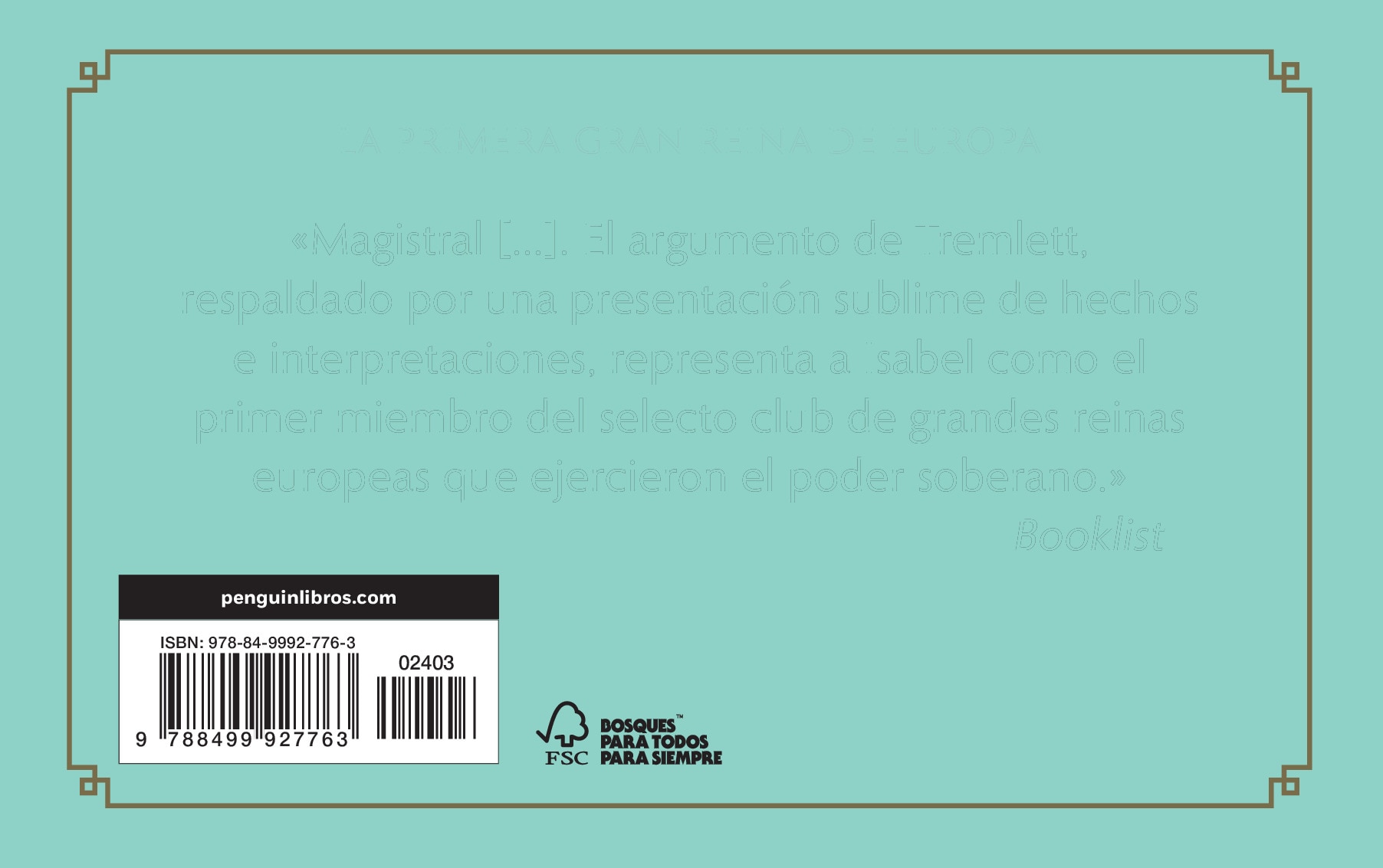 Isabel la Católica: La primera gran reina de Europa (Capa dura) 2
