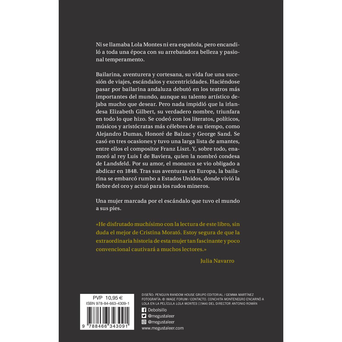 Divina Lola: La vida de Lola Montes, la falsa española que quiso ser reina (Bolsillo) (Tapa blanda) 2
