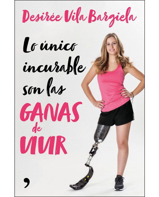 Lo único incurable son las ganas de vivir (Capa mole com abas) 1