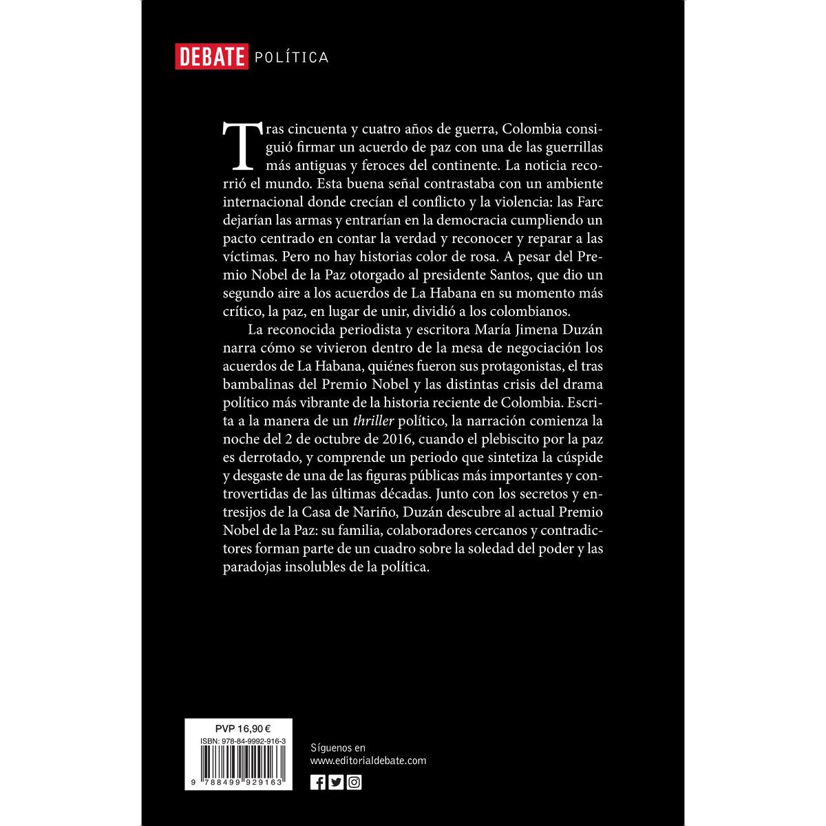 Santos: Paradojas de la paz y del poder(Tapa blanda) 2