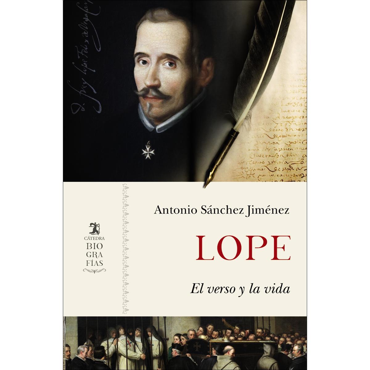 Lope: El verso y la vida (Capa mole com abas) 1