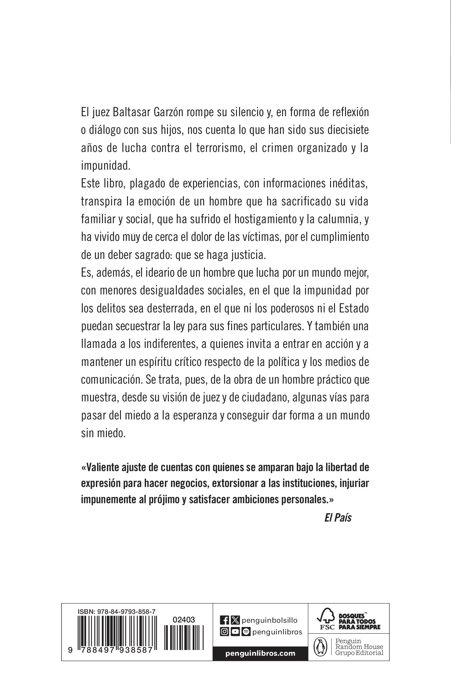 Imagen 2 de Un mundo sin miedo (Bolsillo) (Tapa blanda)