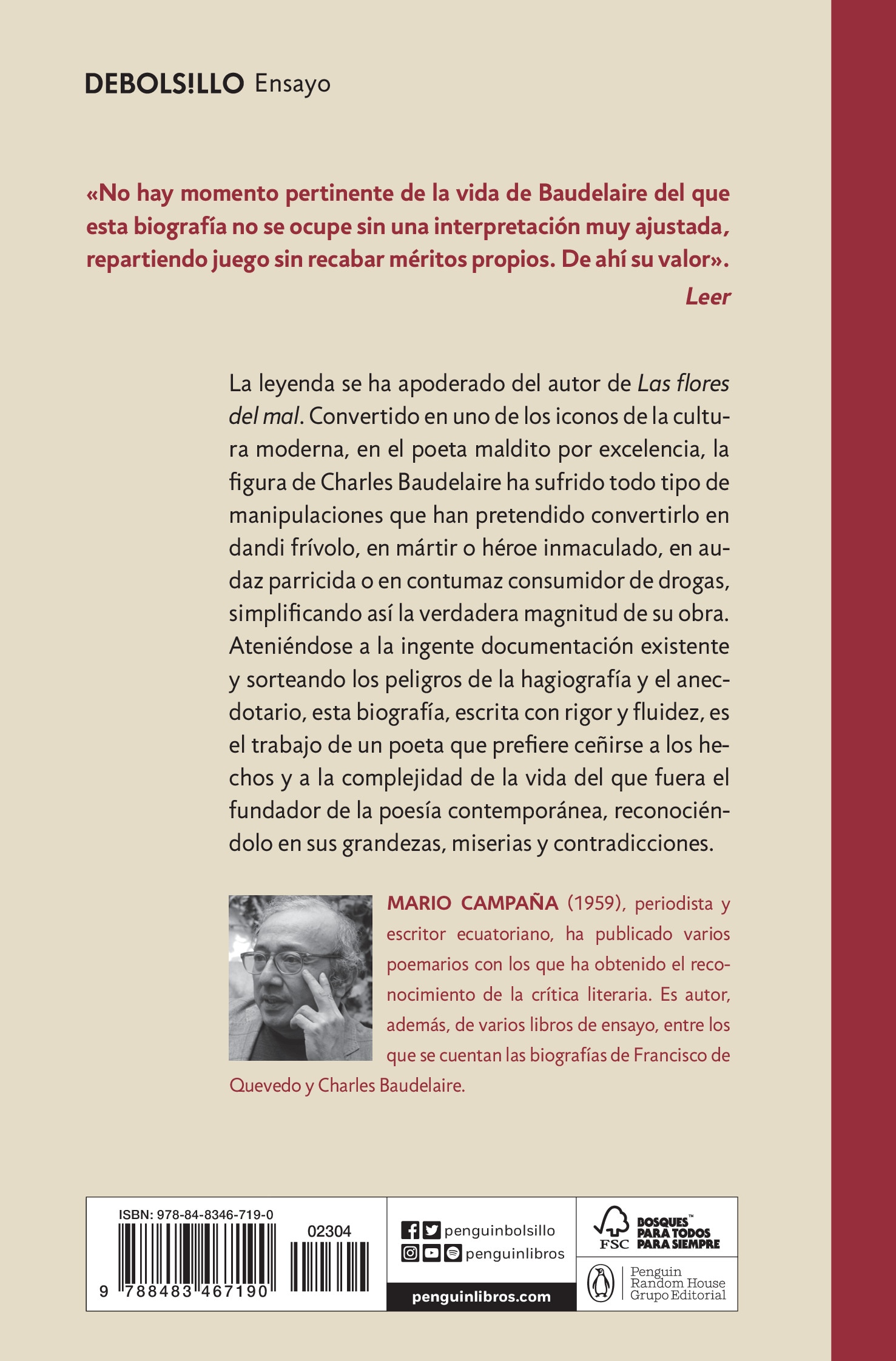 Baudelaire: Juego sin triunfos(Bolsillo) (Tapa blanda) 2