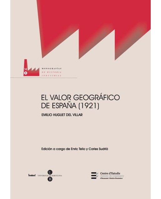 El valor geográfico de españa (1921)(Tapa blanda) 1
