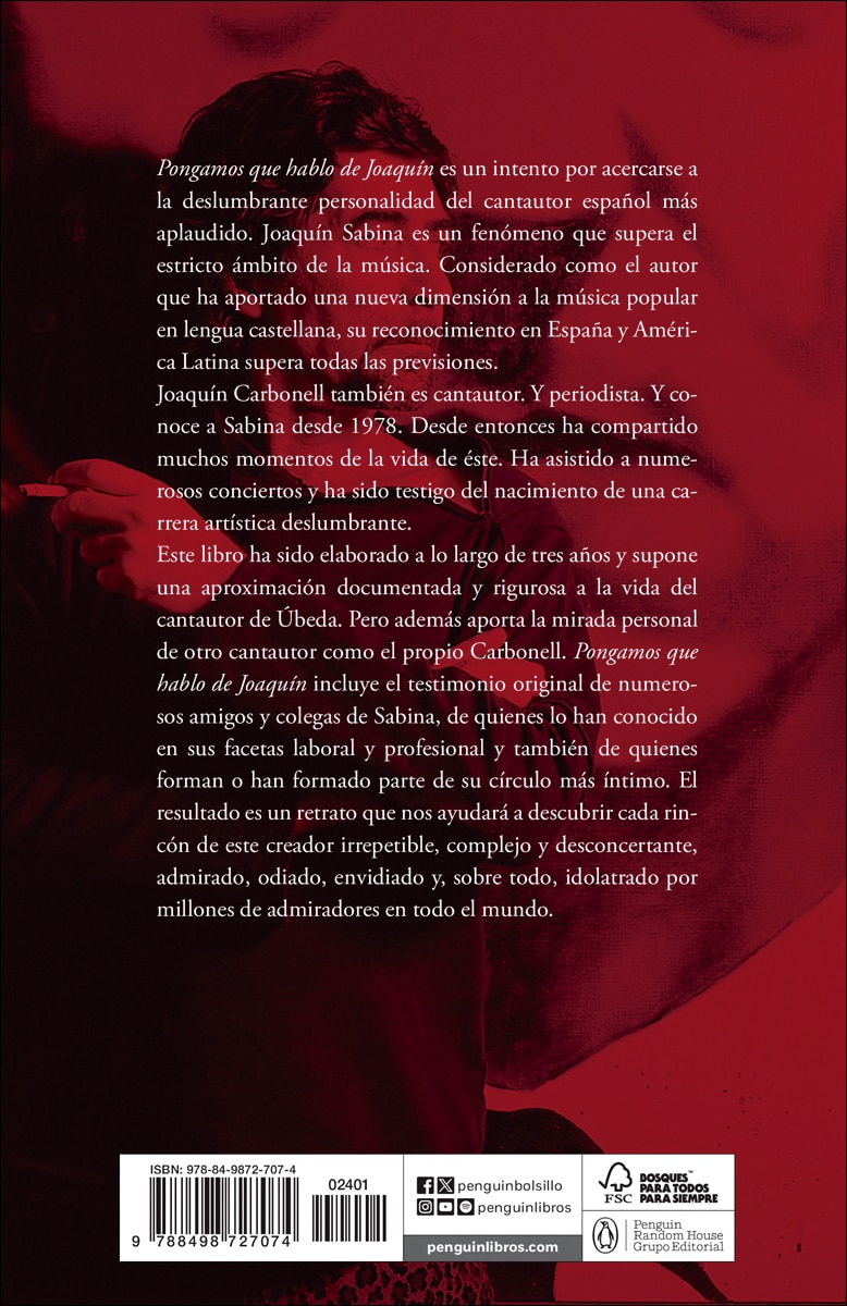 Pongamos que hablo de Joaquín: Una mirada personal sobre Joaquín Sabina (Capa mole) 2