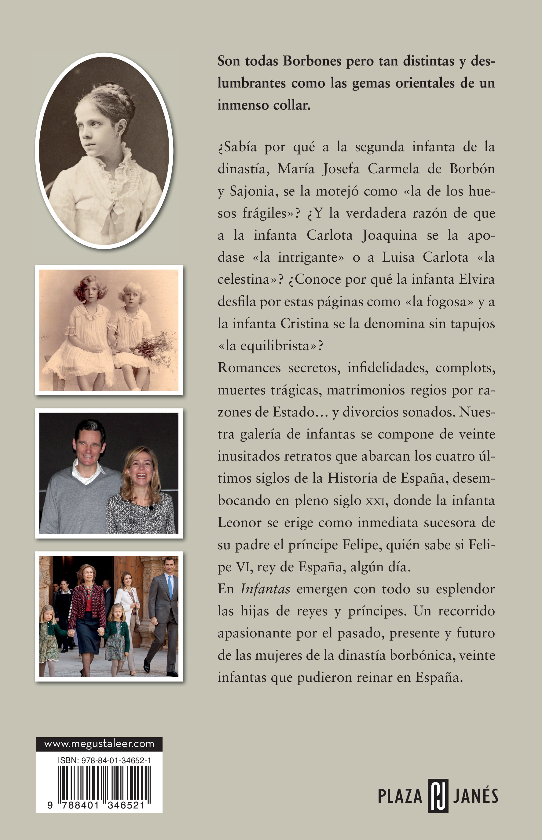 Infantas: De la primogénita de Felipe V a la sucesora de Felipe VI (Capa dura) 2