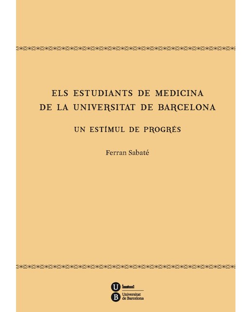 Imagem 0 de Els estudiants de medicina de la universitat de barcelona: Un estímul de progrés(Tapa blanda)