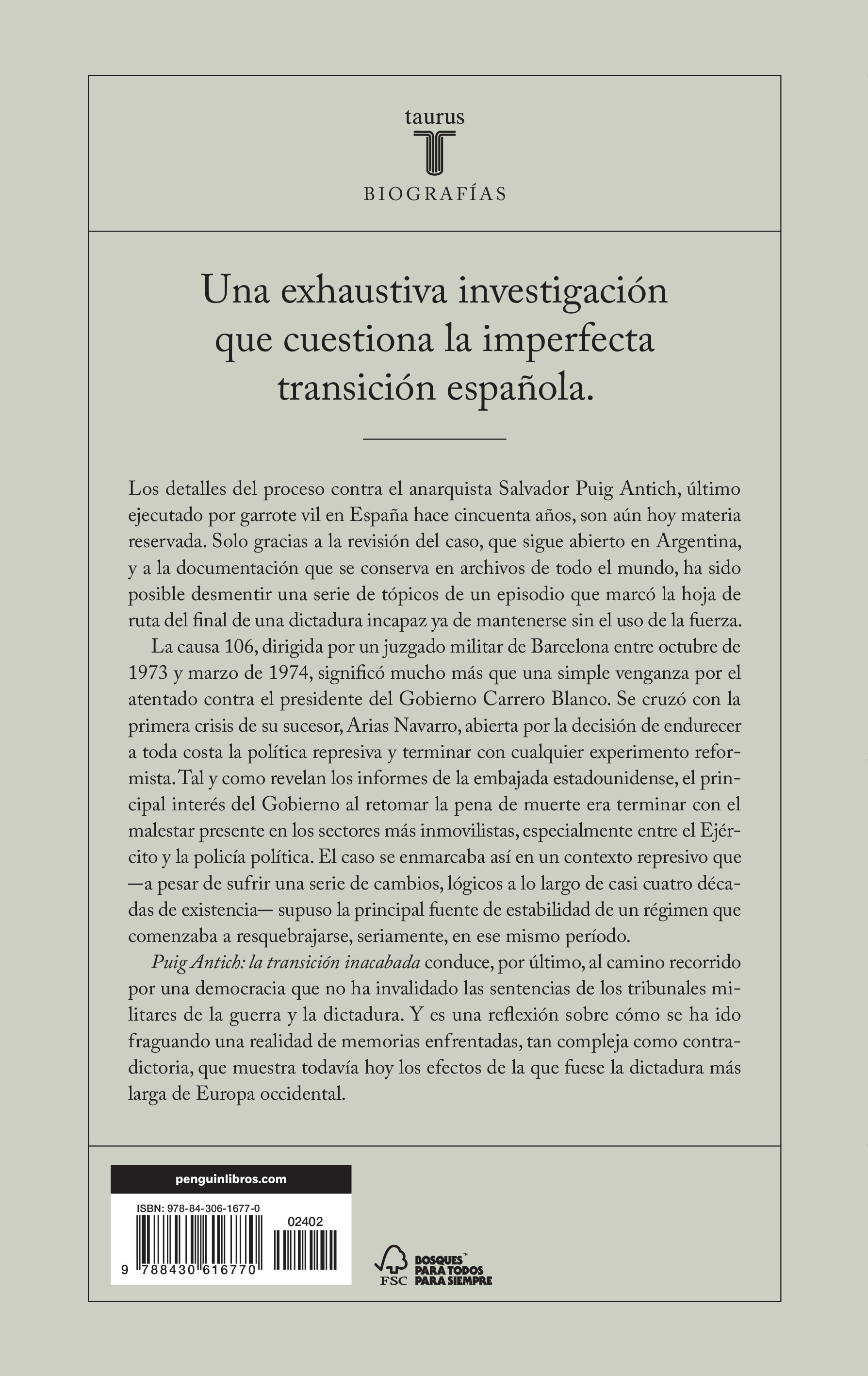 Puig Antich: La Transición inacabada (Capa mole) 2