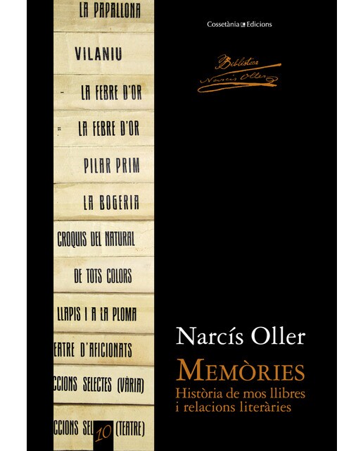 Memòries: Història de mos llibres i relacions literàries (Capa mole) 1