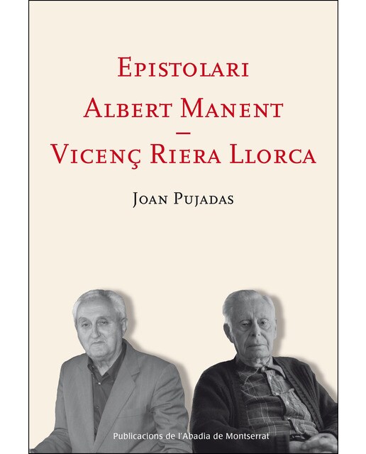 Epistolari Albert Manent - Vicenç Riera Llorca (Capa mole com abas) 1