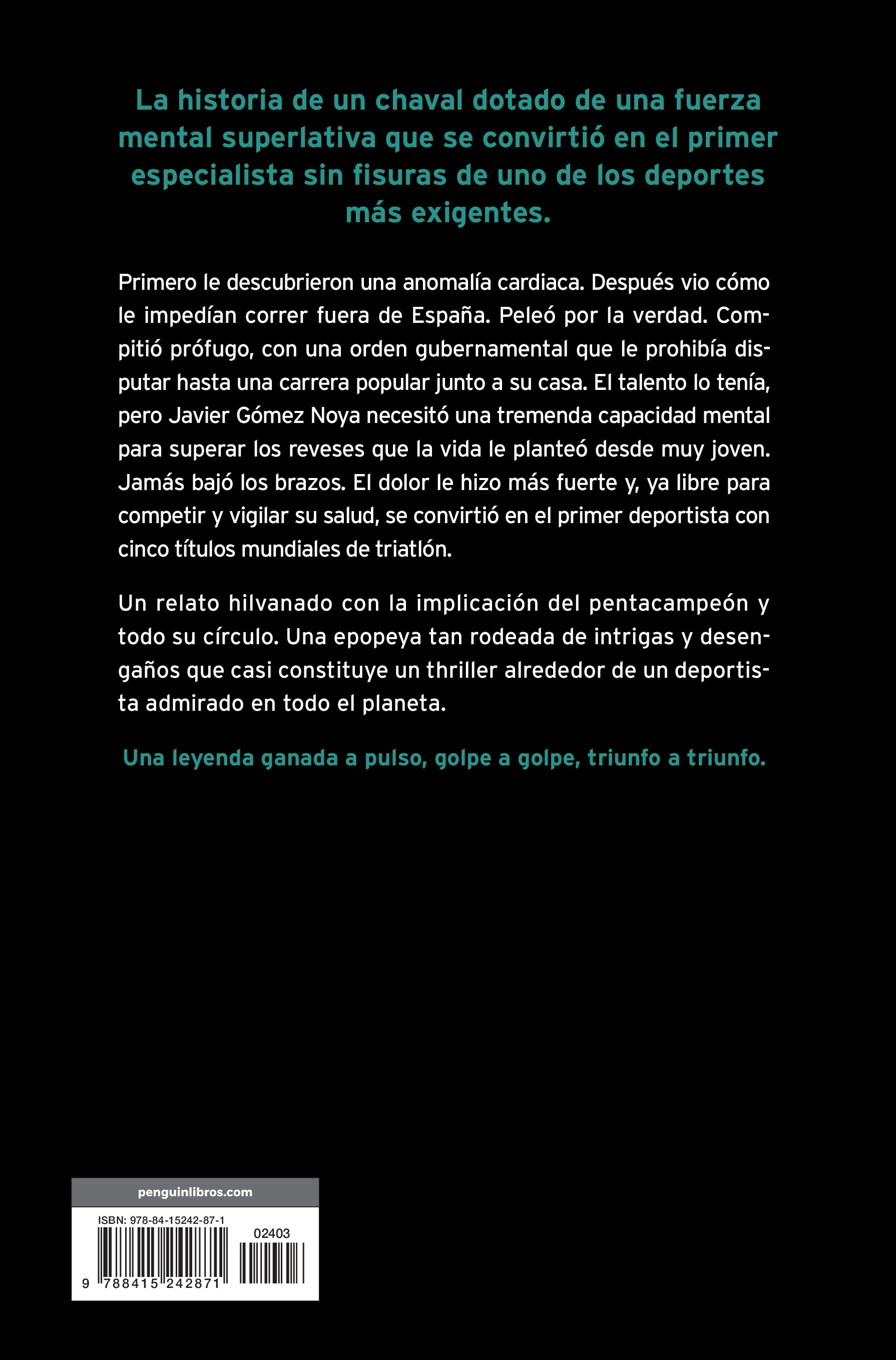 A pulso: La historia de superación de Javier Gómer Noya (Capa mole com abas) 2