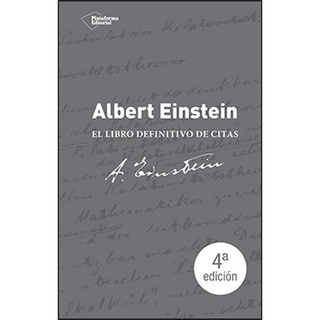 Albert Einstein: El libro definitivo de citas (Capa mole com abas) 1