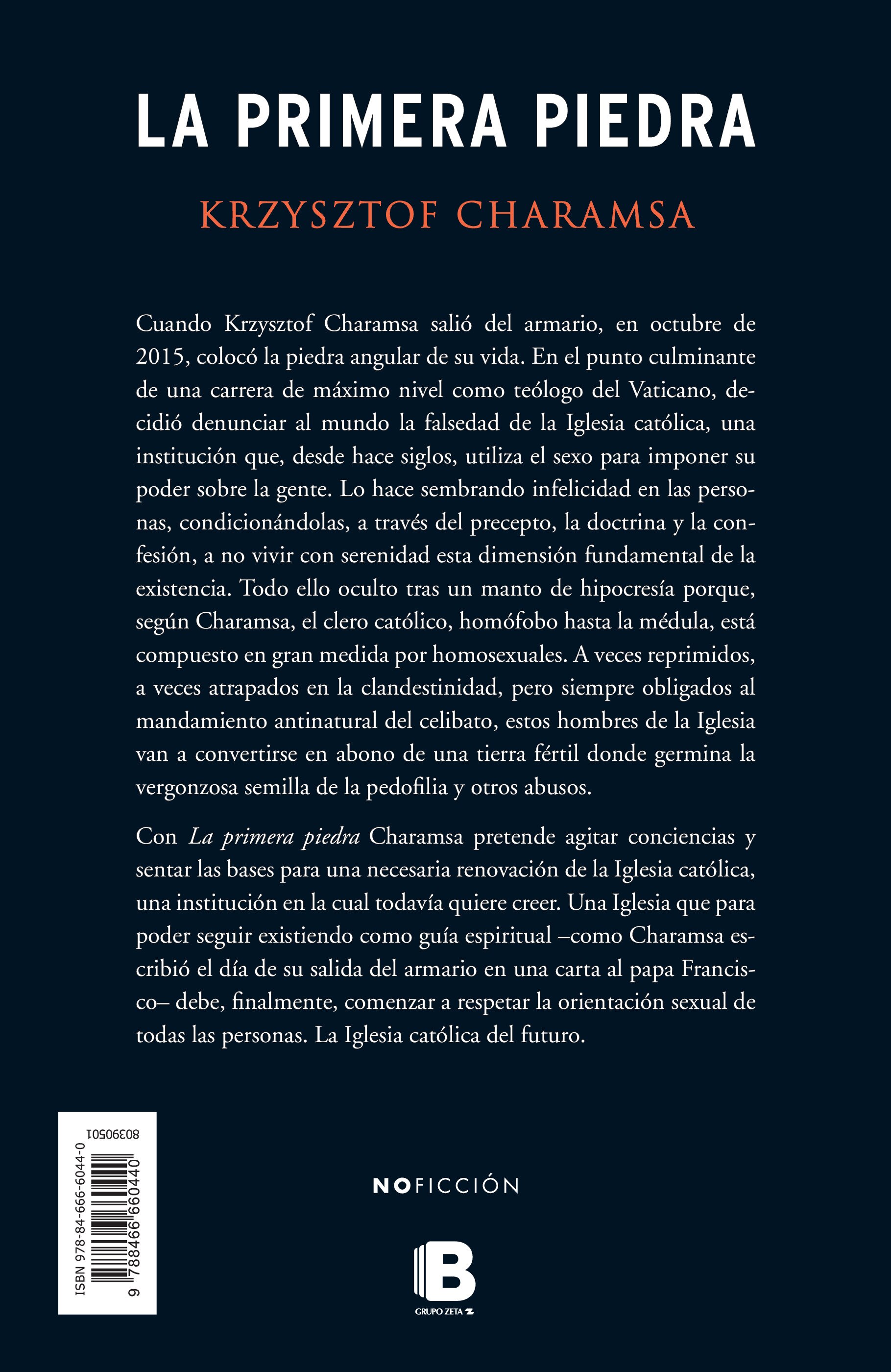 La primera piedra(Tapa dura) 2