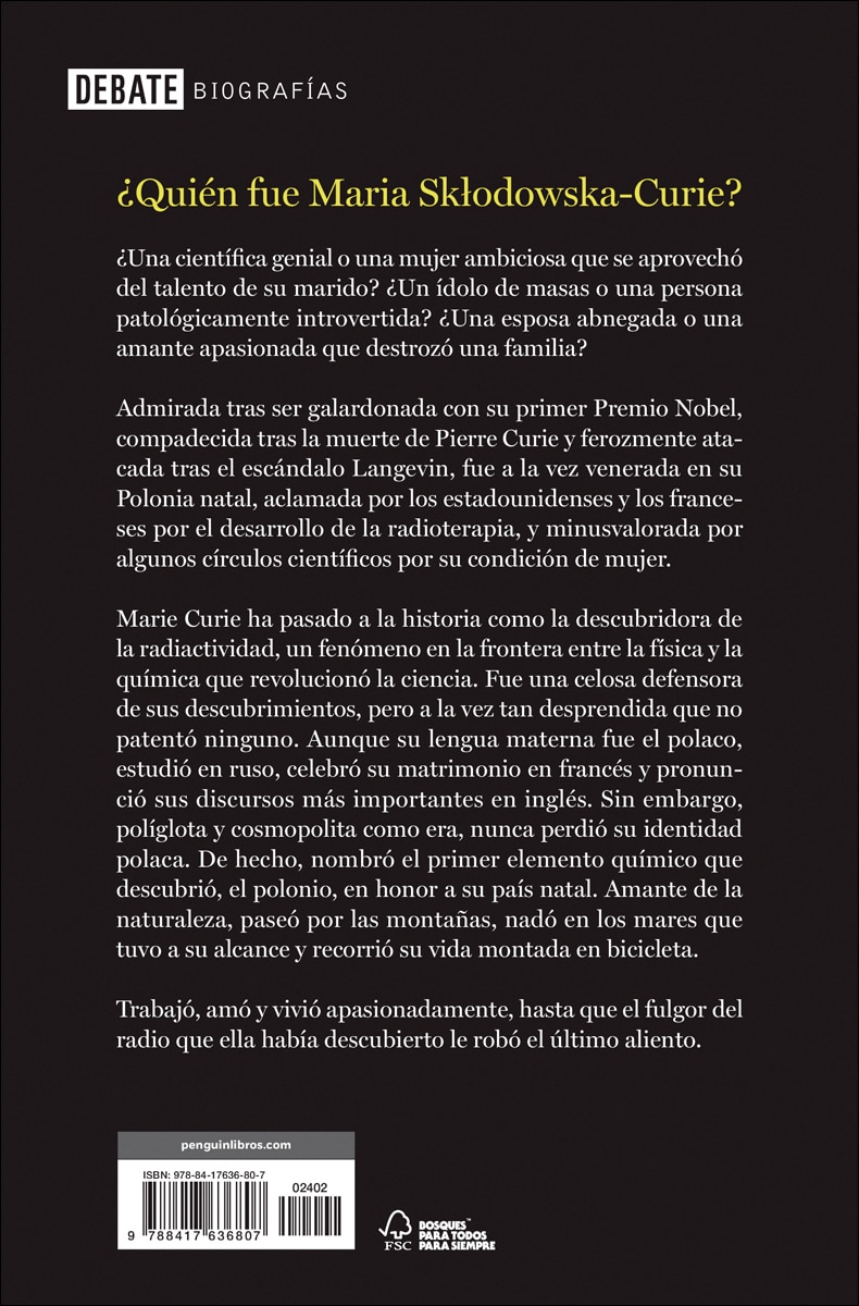 Marie Curie (Capa mole) 2