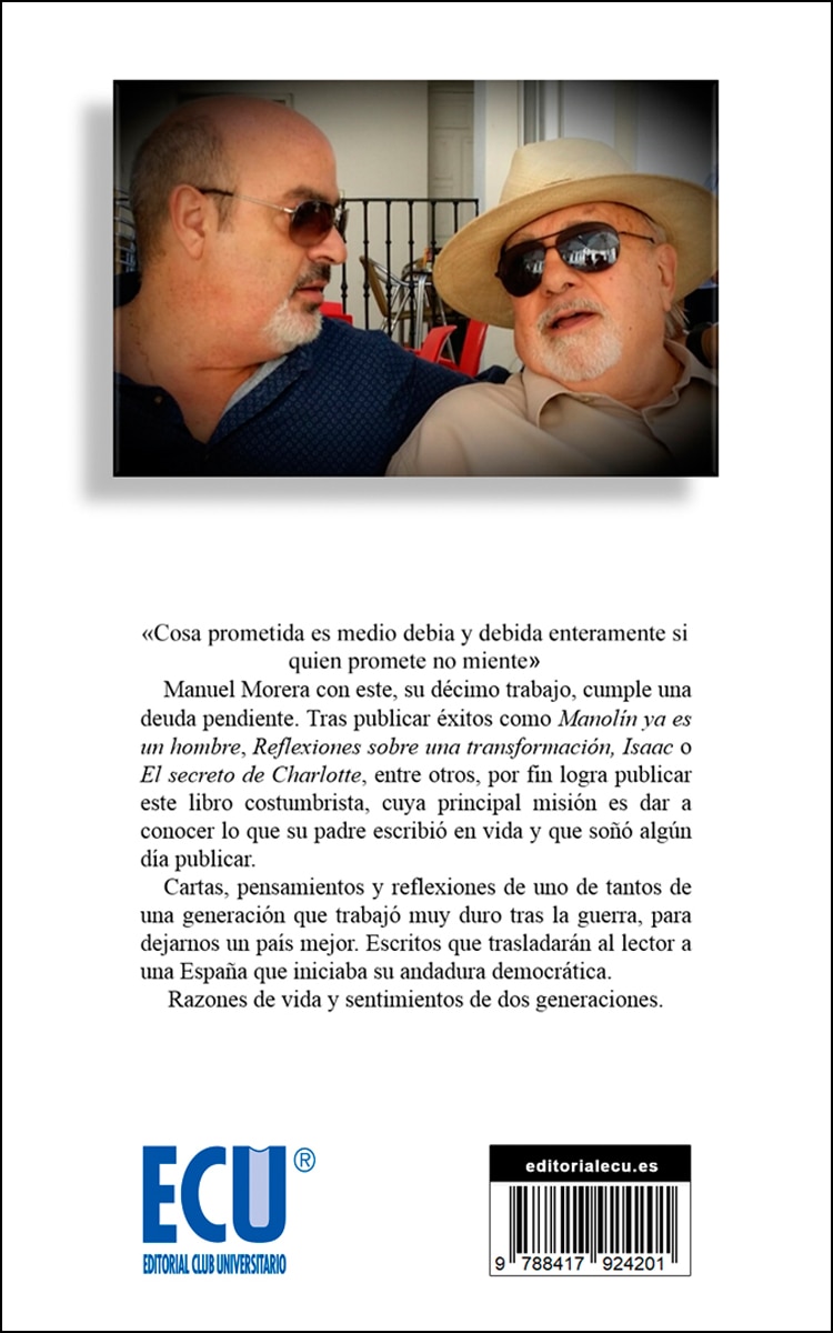 Recuerdos por escrito de un padre y un hijo(Tapa blanda) 2