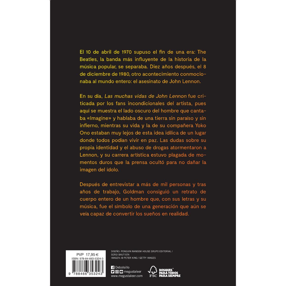 Las muchas vidas de john lennon(Bolsillo) (Tapa blanda) 2