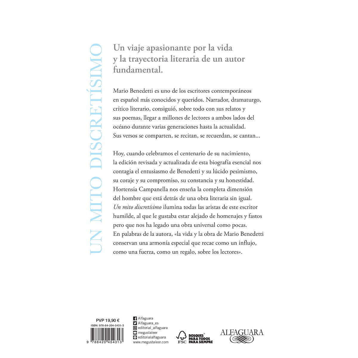Un mito discretísimo: La biografía de Mario Benedetti (Capa mole) 2