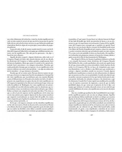 Una tierra prometida(Tapa dura) 3