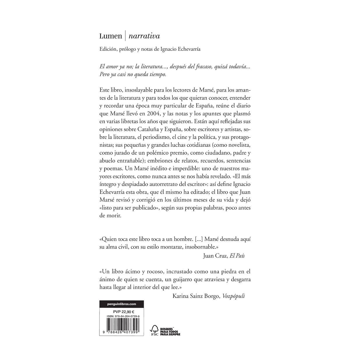 Notas para unas memorias que nunca escribiré(Tapa dura) 2