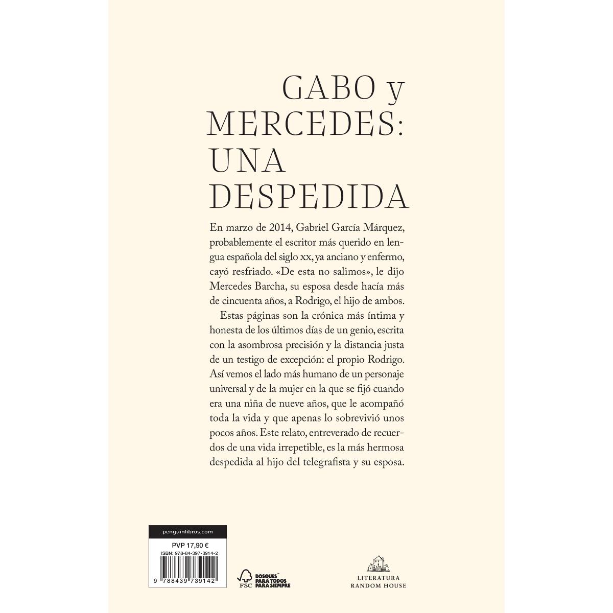 Gabo y Mercedes: una despedida (Capa dura) 2