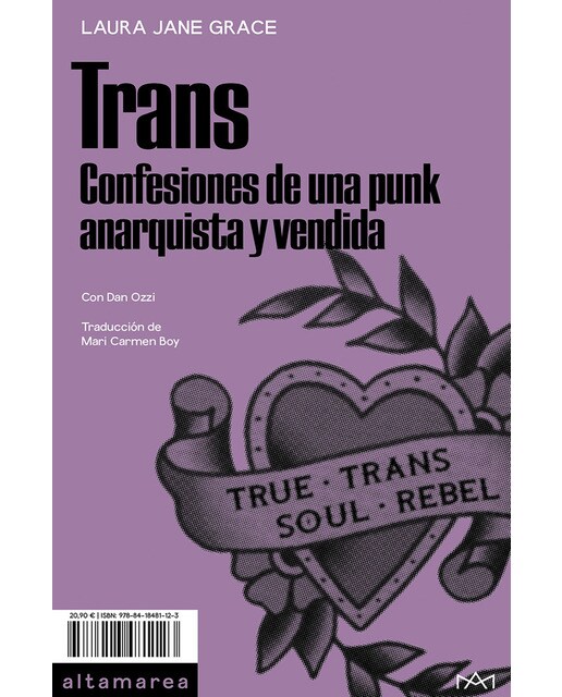 Trans: Confesiones de una punk anarquista y vendida(Tapa blanda) 1