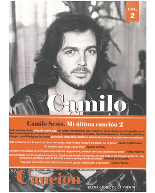 Camilo sesto. Mi ultima cancion vol 2(Tapa dura) 1