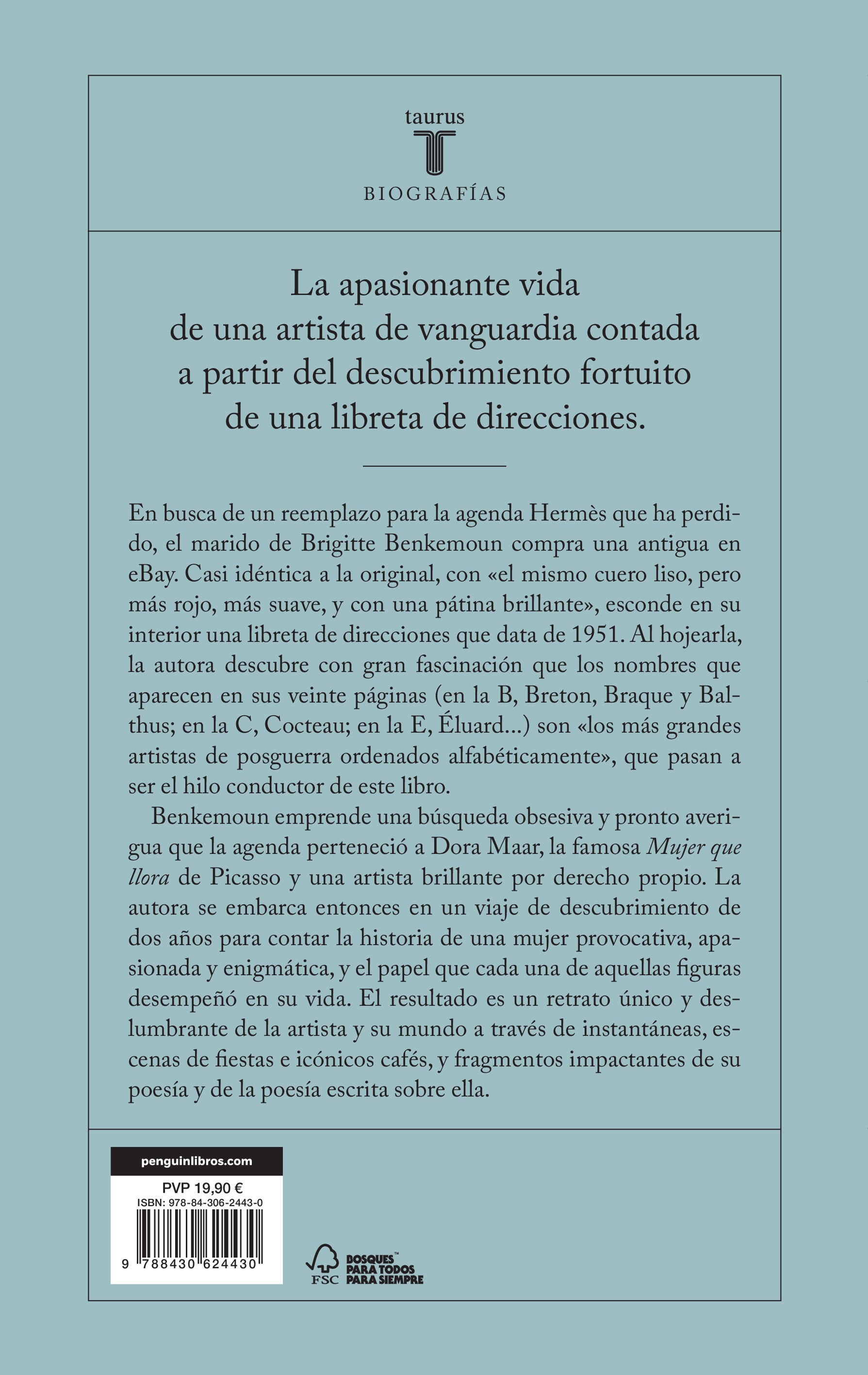 En busca de Dora Maar: Una artista, una libreta de direcciones, una vida (Capa mole) 2