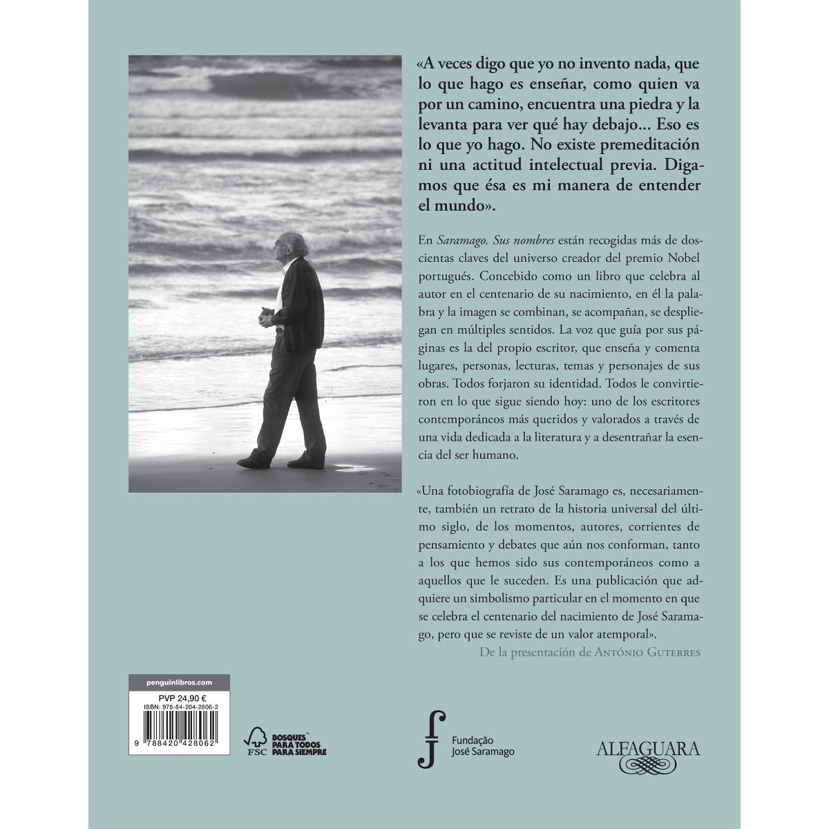 Saramago. Sus nombres. Un álbum biográfico: Edición de Alejandro García Schnetzer y Ricardo Viel (Capa mole) 2