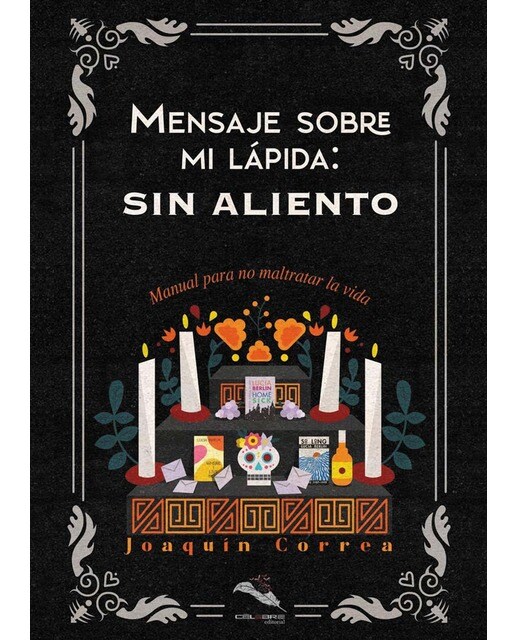 Mensaje sobre mi lápida: sin aliento(Tapa blanda) 1