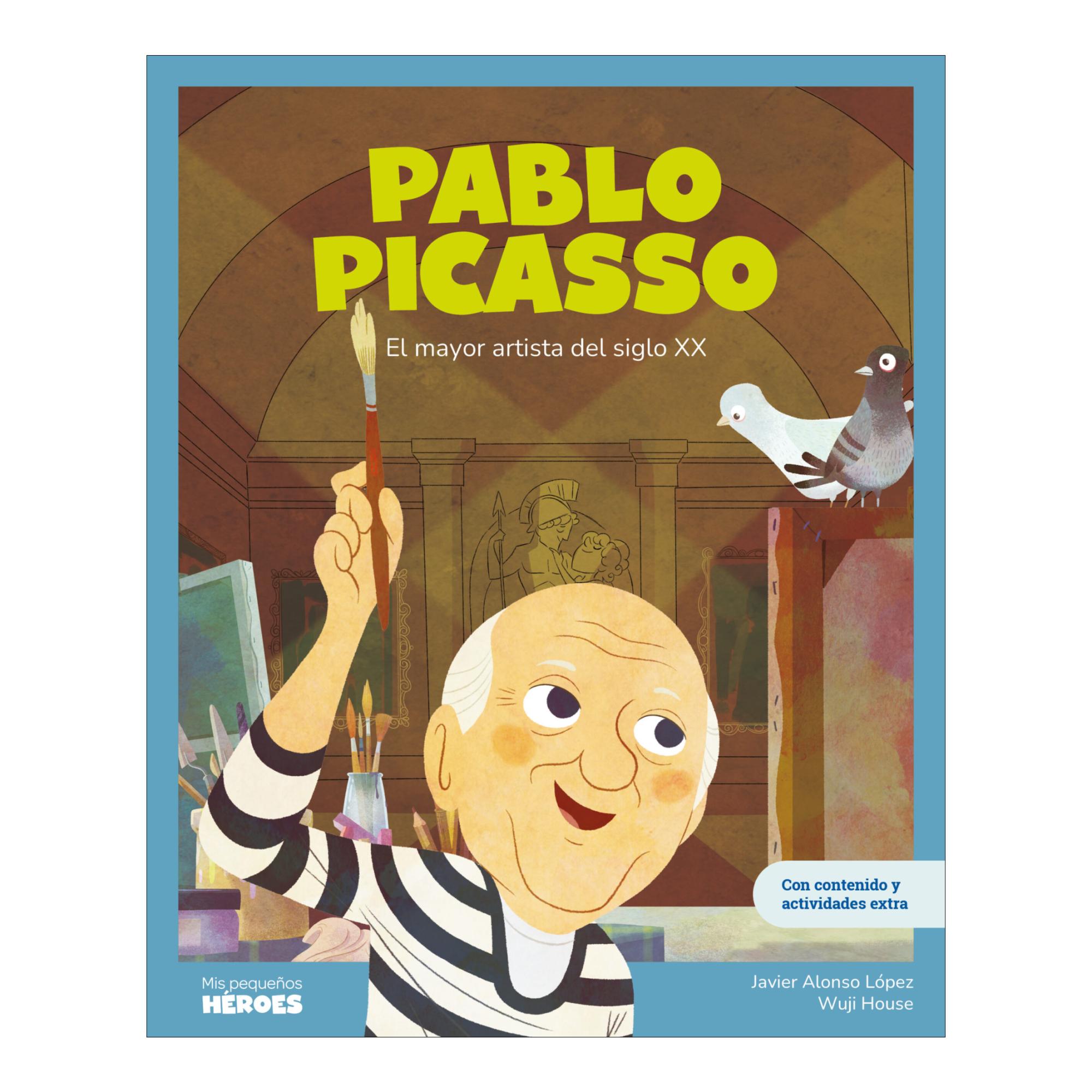 Imagem 0 de Pablo Picasso: El mayor artista del siglo XX | Libro infantil con juegos y actividades extra | Cuentos para niños para conocer a los gran (Capa dura)