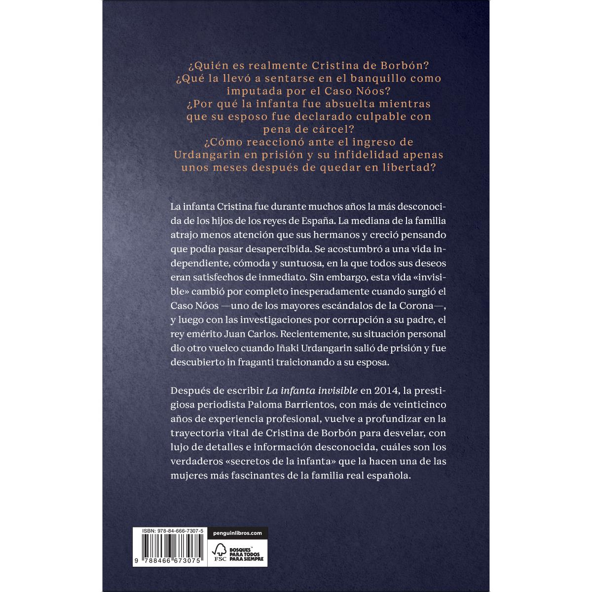 Los secretos de la infanta ¿Quién es realmente Cristina de Borbón?: Del palacio de la Zarzuela al desamor de Urdangarin (Tapa dura) 2
