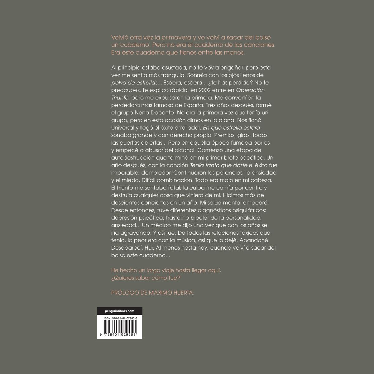 Tenía tanto que darte: Amor, música, ansiedad, sueños y locura (Capa mole) 2