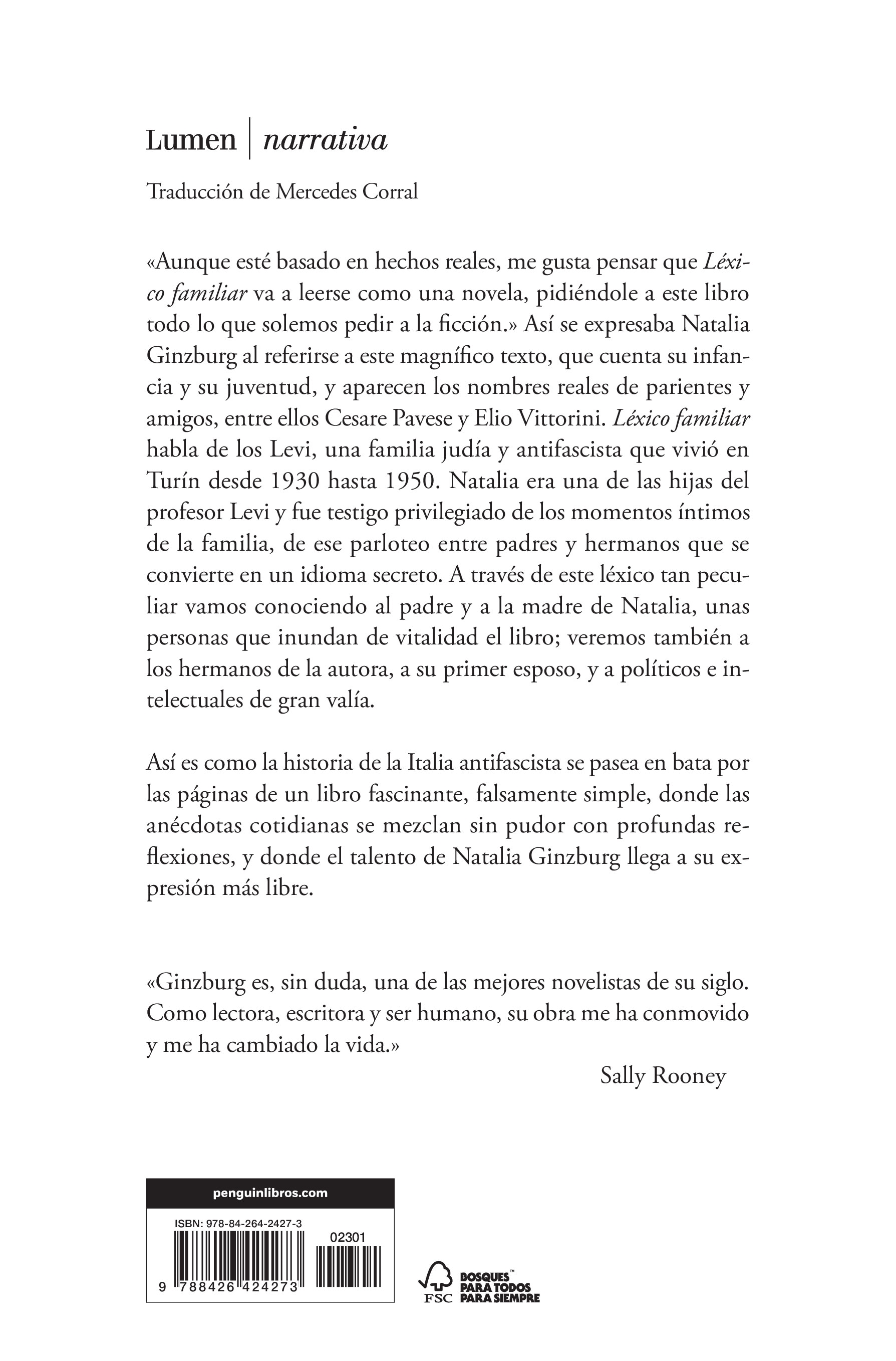 Léxico familiar(Tapa blanda) 2