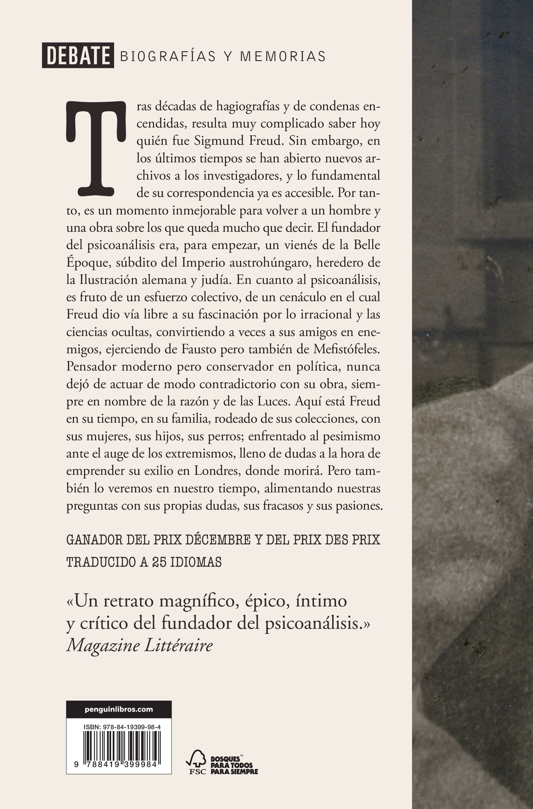 Sigmund Freud: En su tiempo y el nuestro (Capa mole) 2