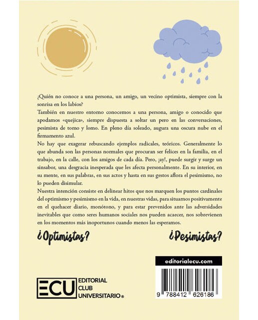 Optimistas, pesimistas (Capa mole) 2